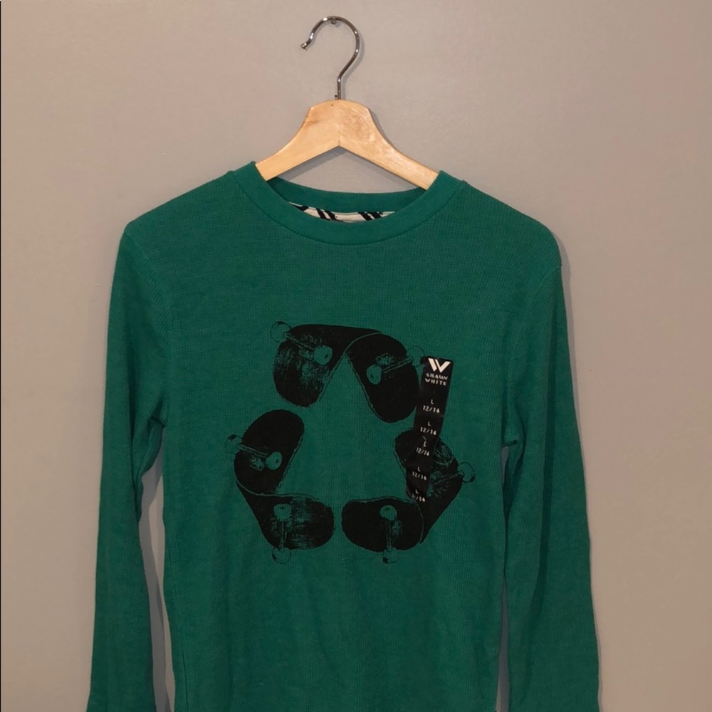 Boys Shaun White skateboard graphic shirt